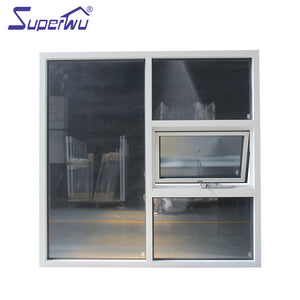 Superwu Superwu Australian Standard AS2047 AS/NZS2208 AS1288 aluminum White hand shake and fix swing window