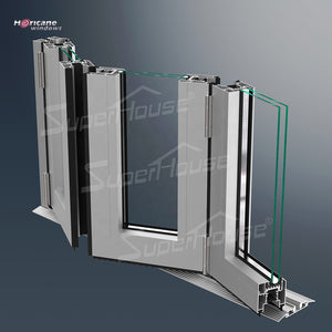 Superhouse 3 Panel Aluminium Foldig Door