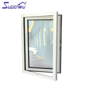Superwu New house Design high energy saving impact Aluminum Impact glass Windows and doors Tilt and Turn Windows