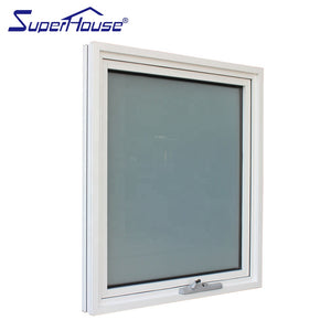 Superhouse Shanghai factory directly sell aluminum awning windows with double glass