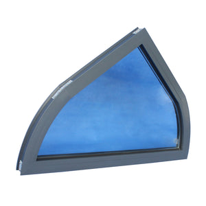 Superwu China factory high quality triangle type fixed window clear glass china windows sale