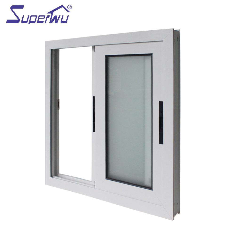 Superwu Hot sale in Europe and American thermal broken profile aluminium sliding windows NFRC certificated