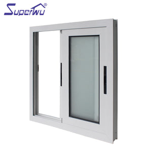 Superwu Hot sale in Europe and American thermal broken profile aluminium sliding windows NFRC certificated