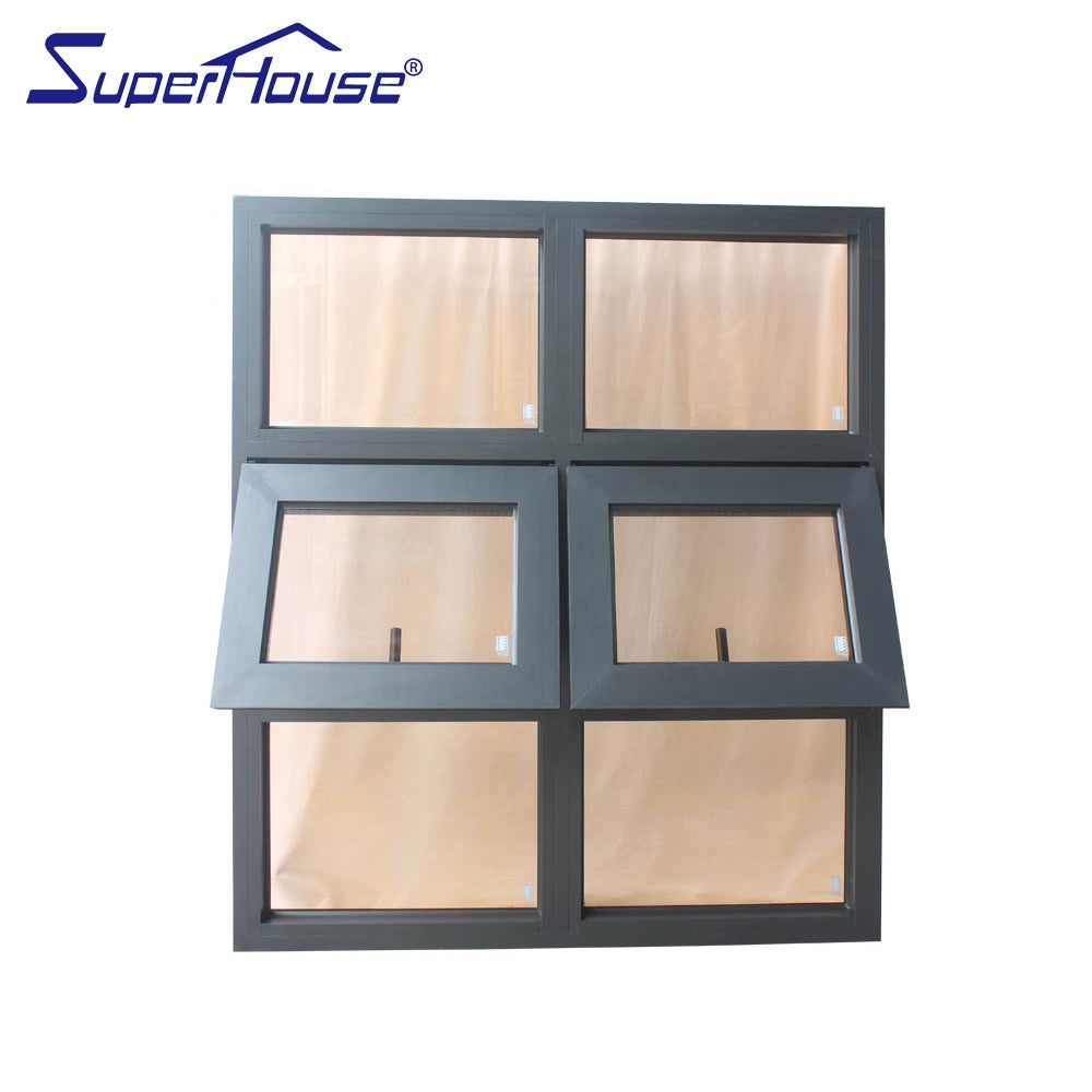 Superhouse North American market tempered glass windows