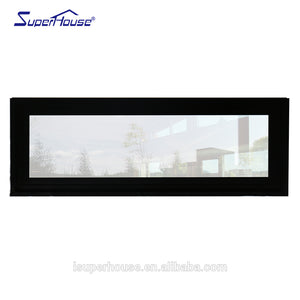 Superhouse Customized aluminium two sided color super color glass crank awning window