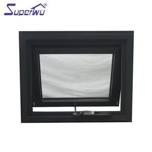 Superwu The newest exterior door with opening window new design aluminum for mobile home high quality