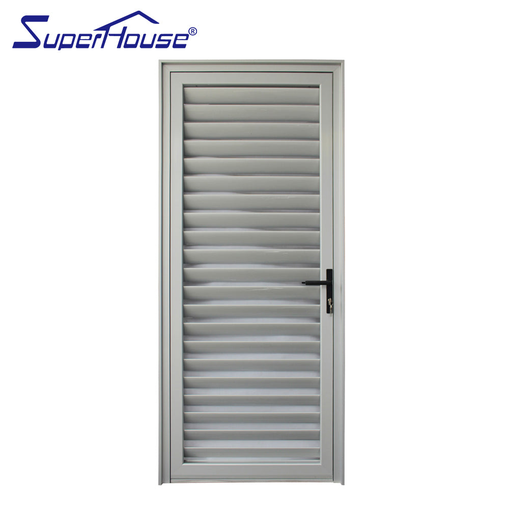 Superhouse Aluminium louvered doors interior swinging shutter doors