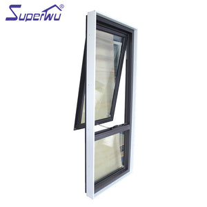 Superwu The newest exterior door with opening window new design aluminum for mobile home high quality