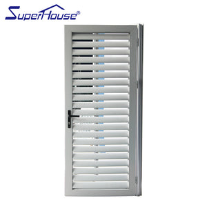 Superhouse Aluminium louvered doors interior swinging shutter doors