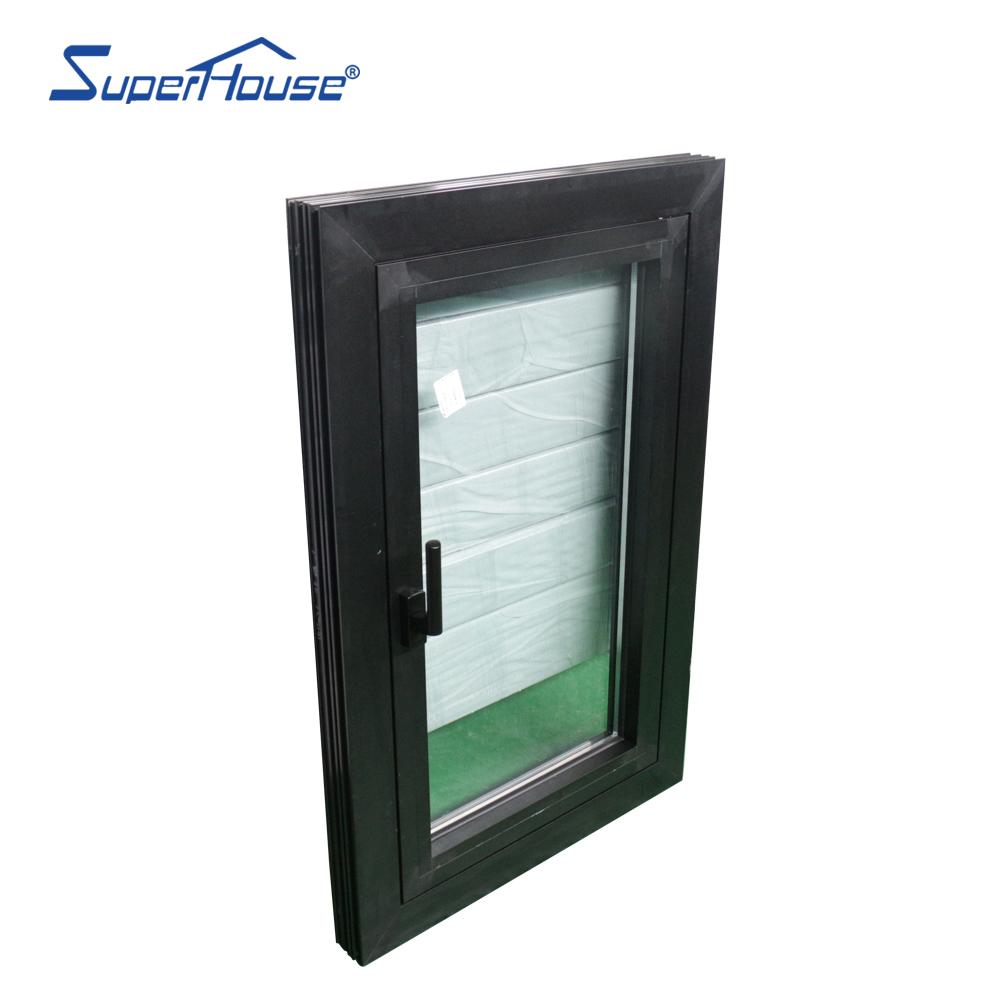 Superhouse Factory price horizontal outward opening single panel energy saving swing casement window