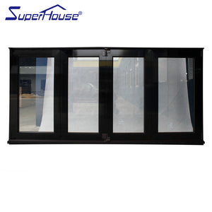 Superhouse New Zealand standard approved aluminium accordion folding sliding windows