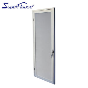 Superhouse Interior used aluminium screen doors swing open stainless steel mesh doors