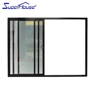 Superhouse Australia AS2047 standard high quality D2015 powder coating soundproof sliding stacker door for house