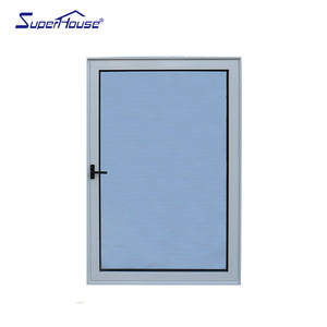 Superhouse Low E Tempered glass aluminum thermal break profile Tilt and Turn window wholesale