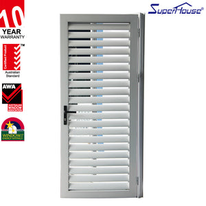 Superhouse Aluminium louver doors and swing interior exterior garden doors