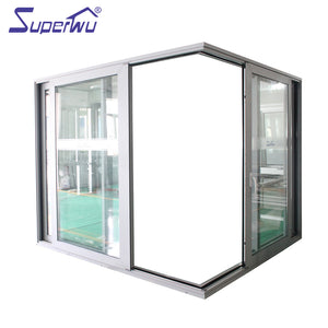 Superwu Best selling hot chinese products ready made doors plantation shutters for sliding glass shutter door