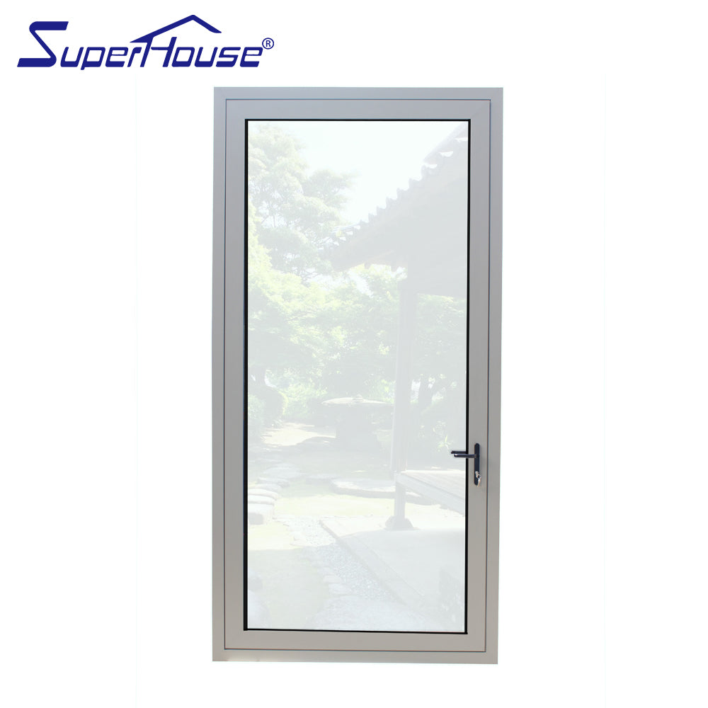 Superhouse Commercial used aluminium double glazed pivot french doors