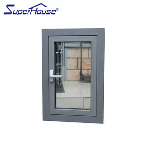 Superhouse Aluminum window frames sound proof casement window hot window design