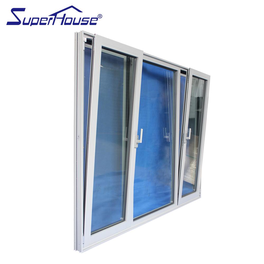 Superhouse low-e aluminium double glazed windows price