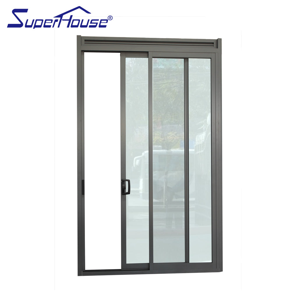Superhouse Slim frame sliding glass door aluminium bathroom doors