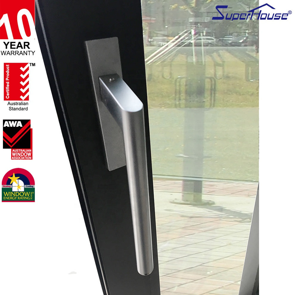 Superhouse Shanghai factory customize modern design aluminum glass doors