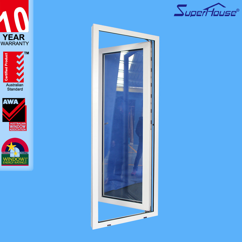 Superhouse Aluminium frame double tempered glass windows passive house windows doors supplier