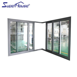 Superhouse China supplier high end AAMA, NOA,Australia standard impact sliding glass door