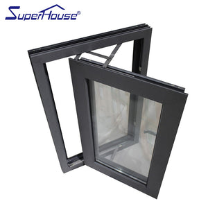 Superhouse 90 degree Sliding brace aluminium glass casement window