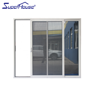 Superhouse Outside modern design sliding glass door with flyscreen