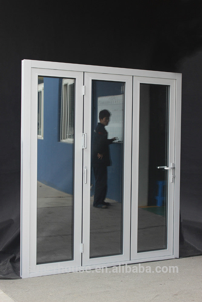 Superhouse superhouse 2019 new design double glass aluminum Bifolding door