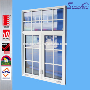 Superwu Florida product approval Double glazed aluminium french windows designs lowes window grids