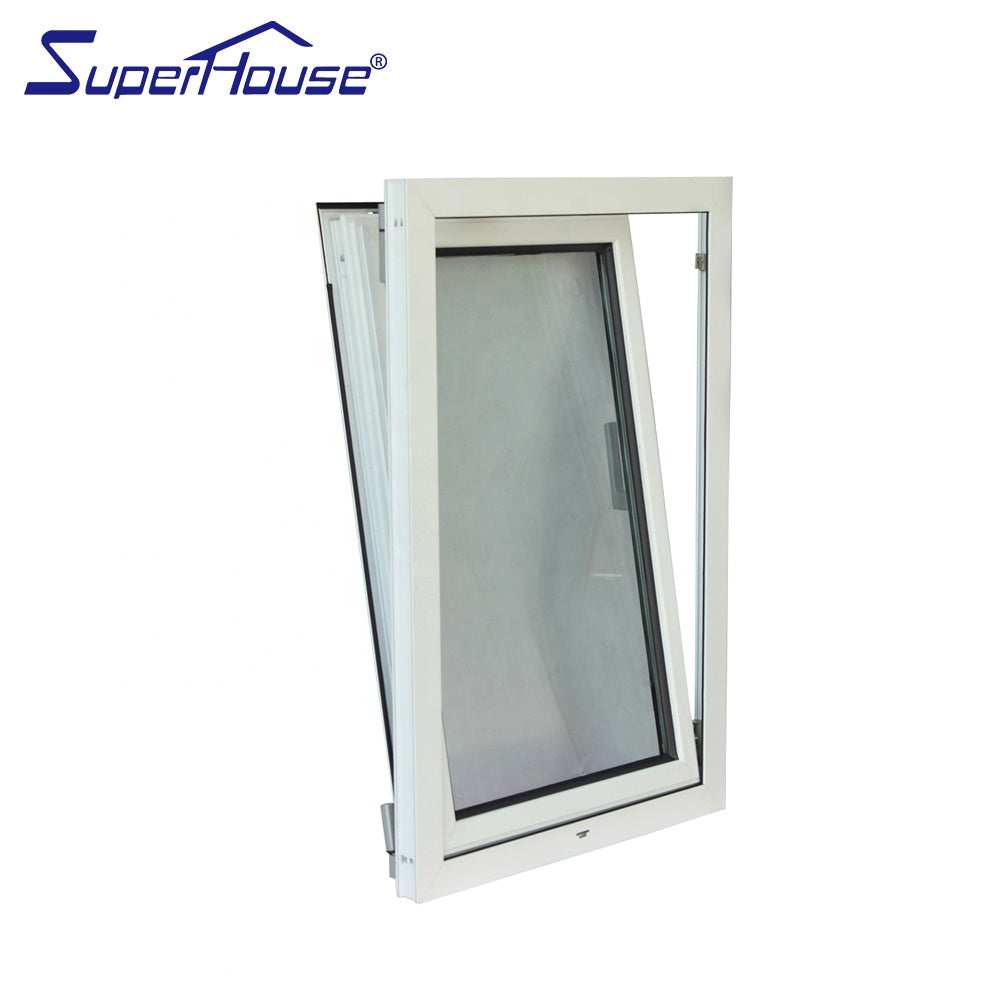 Superhouse EU standard Passive House system thermal break profile heat insulation aluminum tilt and turn window