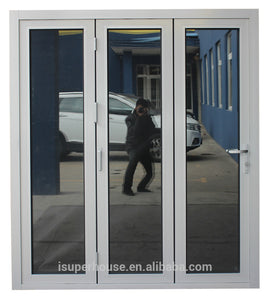 Superhouse superhouse 2019 new design double glass aluminum Bifolding door