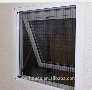 Superhouse China Quality Window Manufacturer Aluminium Window Accessories Retractable Fiberglass Flyscreen