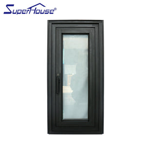Superhouse New Zealand standard thermal break aluminium casement french side hung swing window with flange for cabin