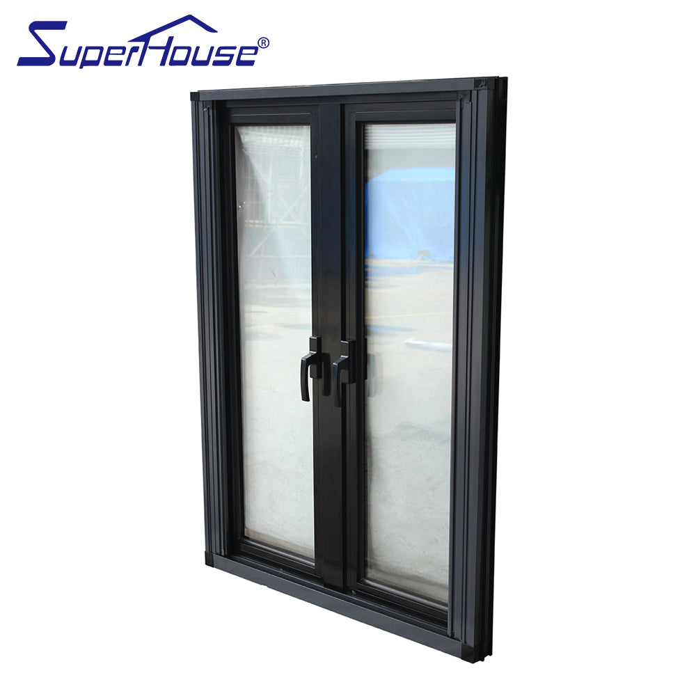 Suerhouse aluminum glass door and window frame high quality japan aluminum door window made by China manufacturer