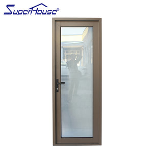 Superhouse Canadian standard approved aluminium front doors powder coating single hinged door
