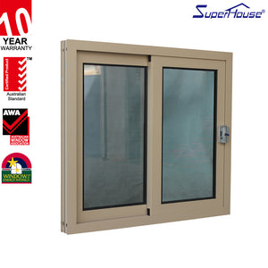 Suerhouse thickness of aluminum sliding window price United States impact sliding window price United States