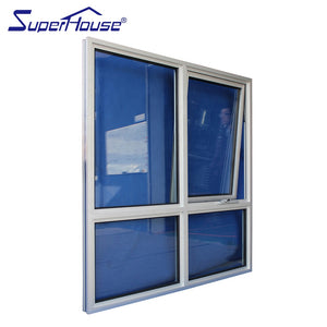 Superhouse aluminium mirror glass awning window