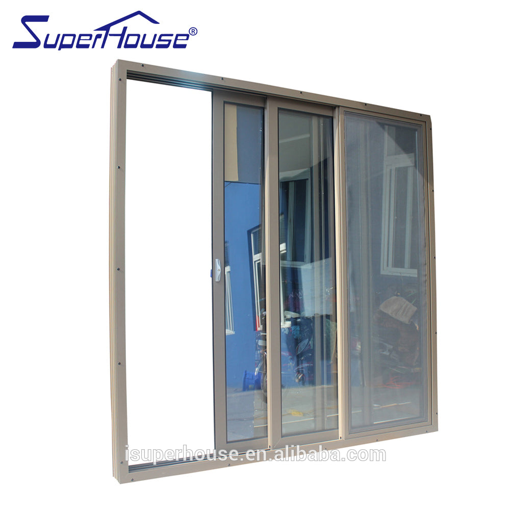Suerhouse Australian standard As2047 thermal insulated sliding door for restaurant building