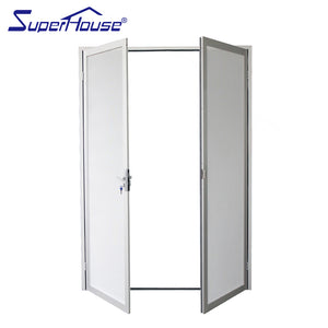 Suerhouse Cheap double leaf fiber glass aluminium doors and windows dubai