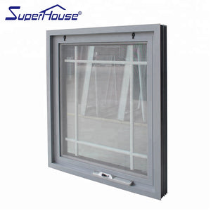 Superhouse house finished share aluminum glass awning window equipped grill and flyscreen