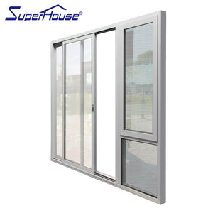 Suerhouse Low Price Vertical Frameless Automatic Sensor Glass Sliding Door SLIDING DOORS Partition Doors Aluminum Alloy Graphic Design