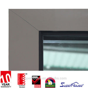 Superhouse high quality aluminium bulletproof glass door and window system with America nfrc dade standard