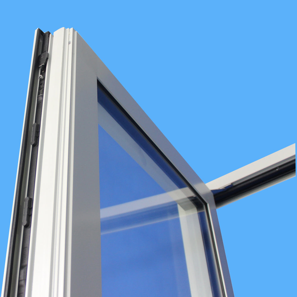 Superwu Thermal break AS2208 standard sound proof tilt turn open window for apartment
