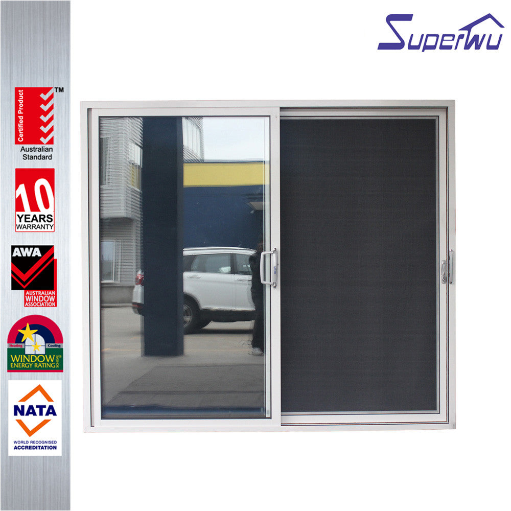 Superhouse Double glazed aluminum tinted fire rated sliding glass doors for toilet prices