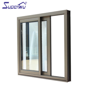 Superwu USA standard double glass sliding window from Super house