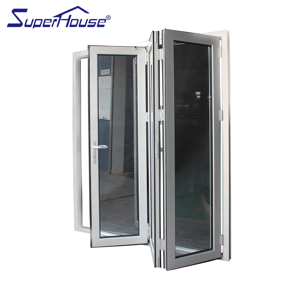 Superhouse High heat insulated folding door for cold climate