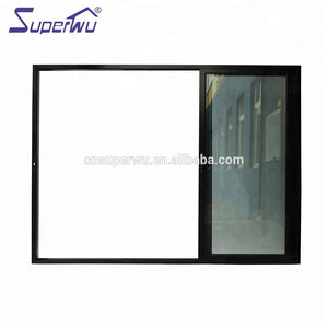 Superhouse Commercial and Home 3 panel tempered safety glass aluminium profile sliding door