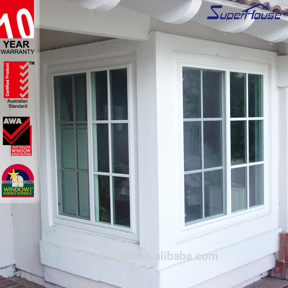 Suerhouse japanese modern window grill design latest design aluminium simple window grills with AS2047 standard